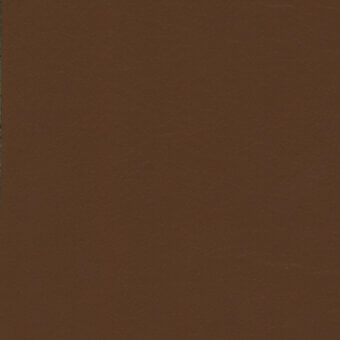 Turri leather sample, warm brown, matte finish with imprinted text “turri > leather cat. lh > 1169p b” in the lower left corner.